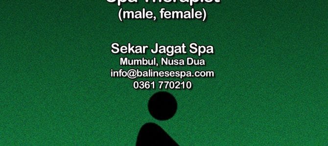 Lowongan Kerja Spa Terapis/Therapist Lowongan Kerja Spa Terapis/Therapist
